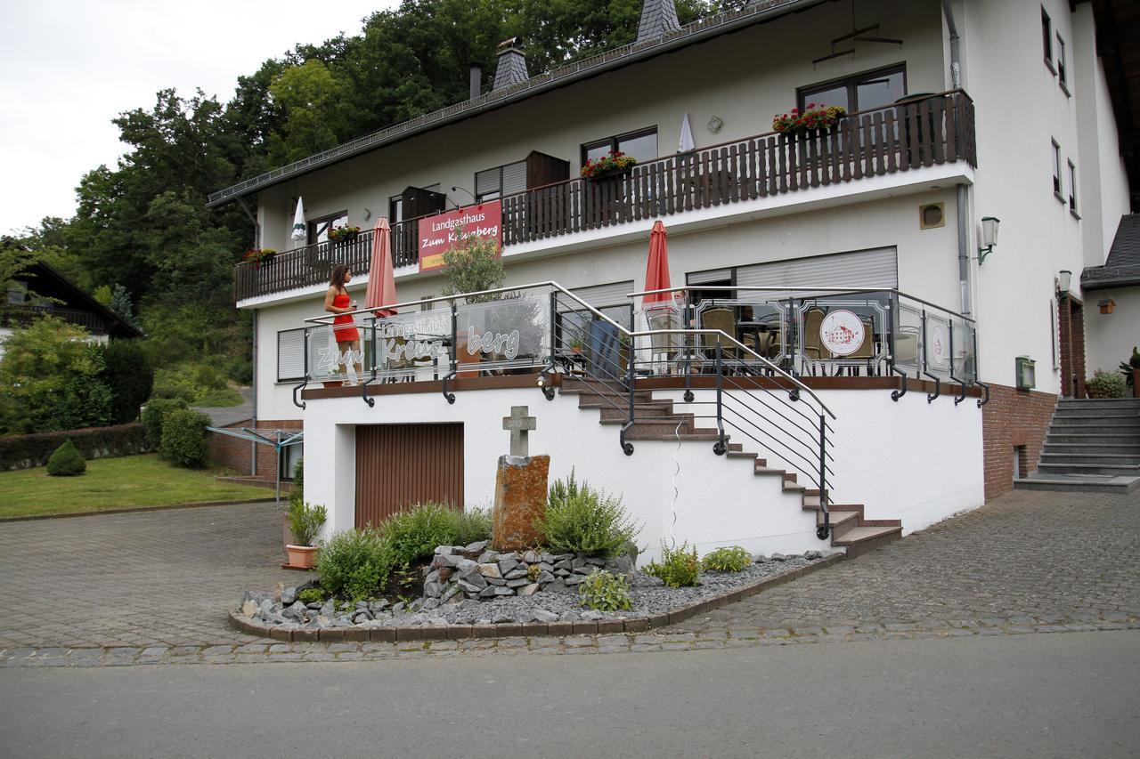 Landgasthaus Zum Kreuzberg Schonbach  Exterior foto